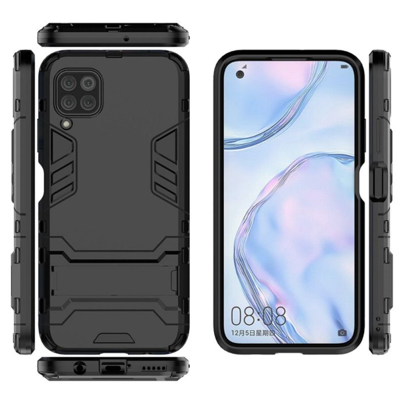 Cover Huawei P40 Lite Sort Ultrabestandig Tunge