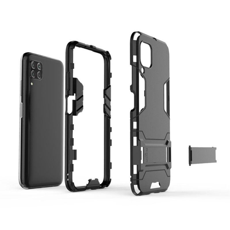 Cover Huawei P40 Lite Sort Ultrabestandig Tunge