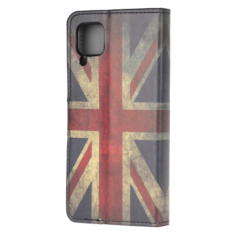 Flip Cover Huawei P40 Lite Mobilcover Englands Flag