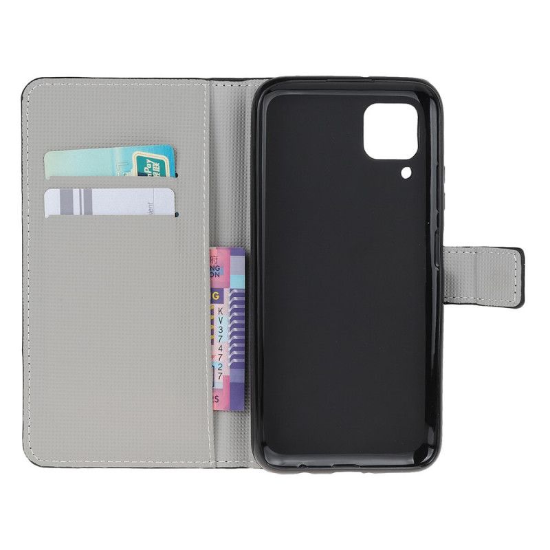 Flip Cover Huawei P40 Lite Mobilcover Englands Flag