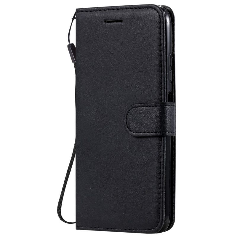 Flip Cover Huawei P40 Lite Rose Gold Mobilcover Lædereffekt Med Rem