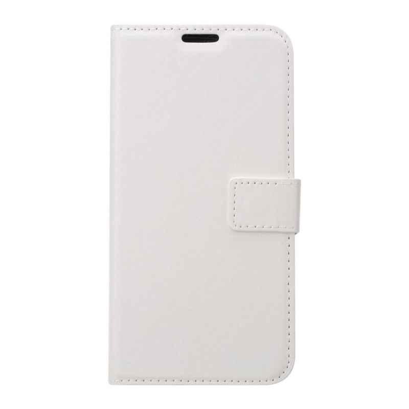 Flip Cover Læder for Huawei P40 Lite Sort Ekstrem Slank Lædereffekt