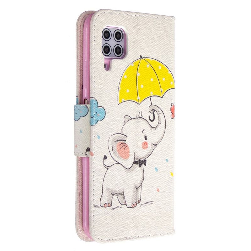 Flip Cover Læder Huawei P40 Lite Elefant Original