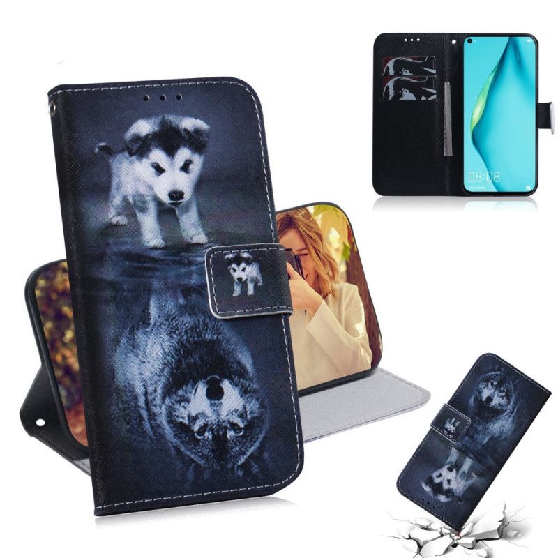 Flip Cover Læder Huawei P40 Lite Ernesto Ulven Beskyttelse