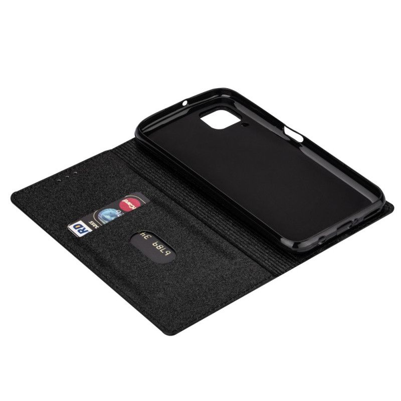 Læder Cover Huawei P40 Lite Sort Glitter Stil