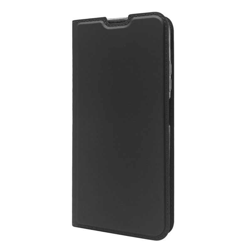 Læder Cover Huawei P40 Lite Sort Magnetisk Lås