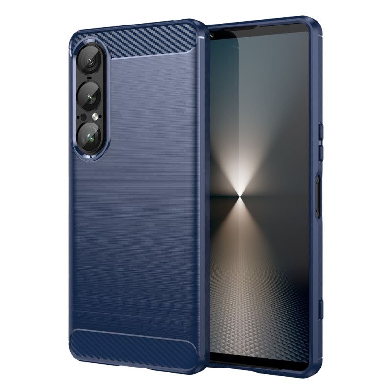 Cover Sony Xperia 1 Vii Børstet Kulfiber