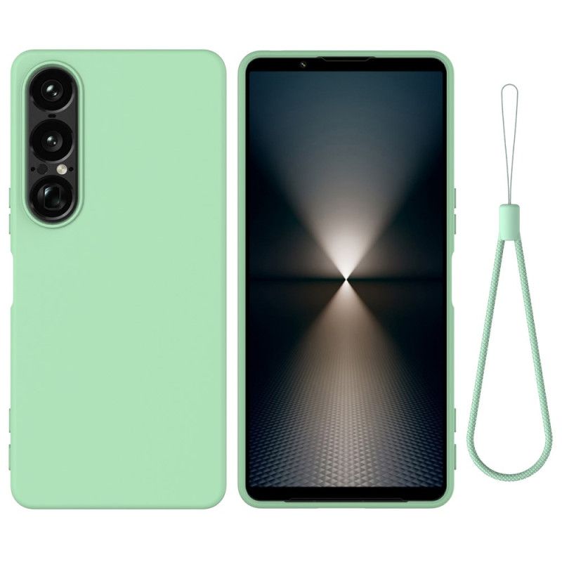 Cover Sony Xperia 1 Vii Silikone Med Snor