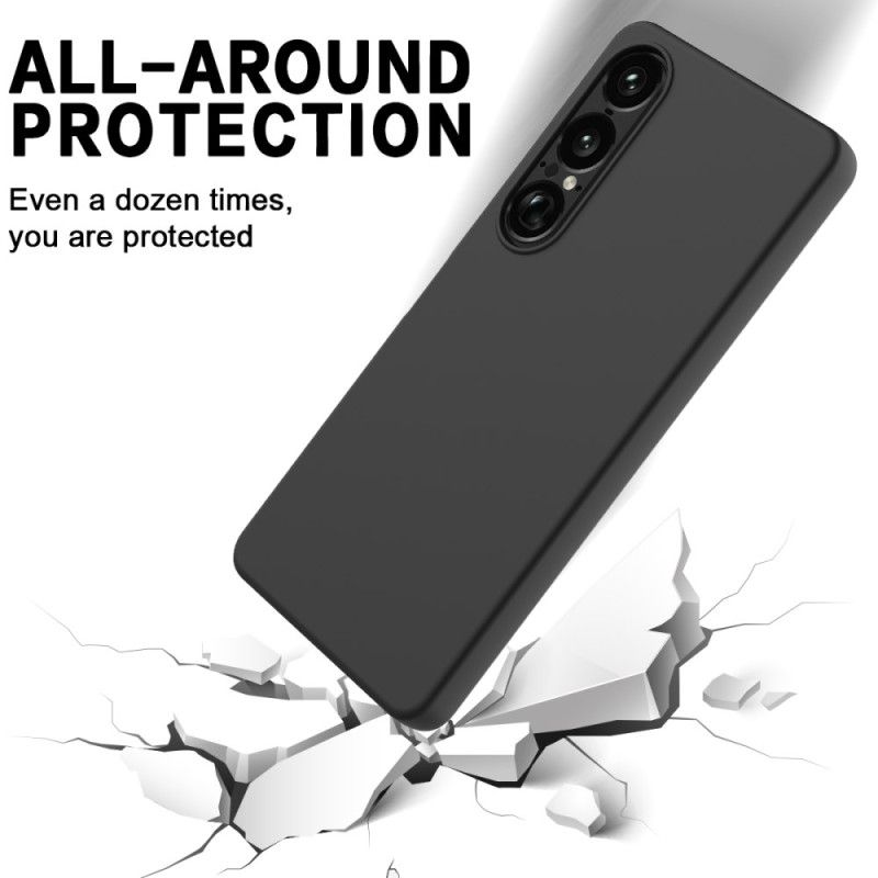 Cover Sony Xperia 1 Vii Silikone Med Snor