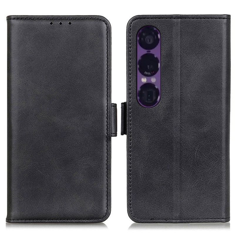 Flip Cover Sony Xperia 1 Vii Dobbeltlås