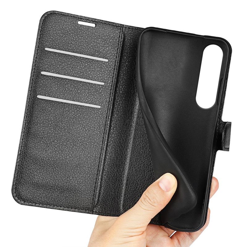 Flip Cover Sony Xperia 1 Vii Klassisk Kunstlæder