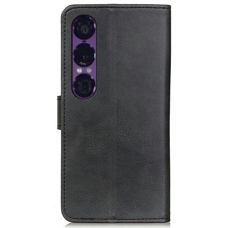 Flip Cover Sony Xperia 1 Vii Mat Kunstlæder