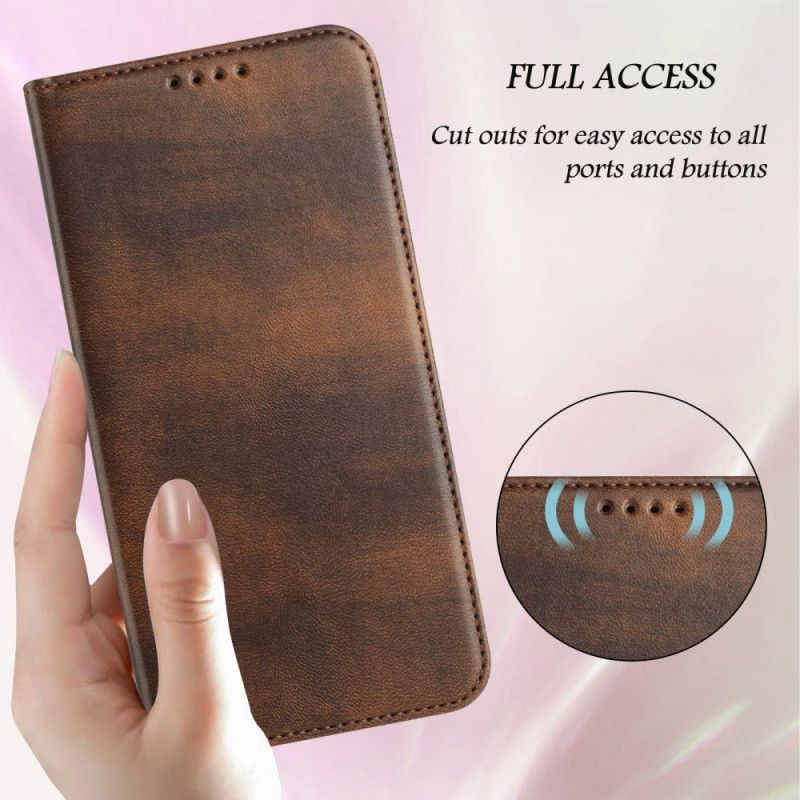 Flip Cover Sony Xperia 1 Vii Rfid-beskyttelse Retrodesign