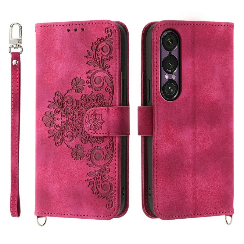 Flip Cover Sony Xperia 1 Vii Ruskindsblondereffekt