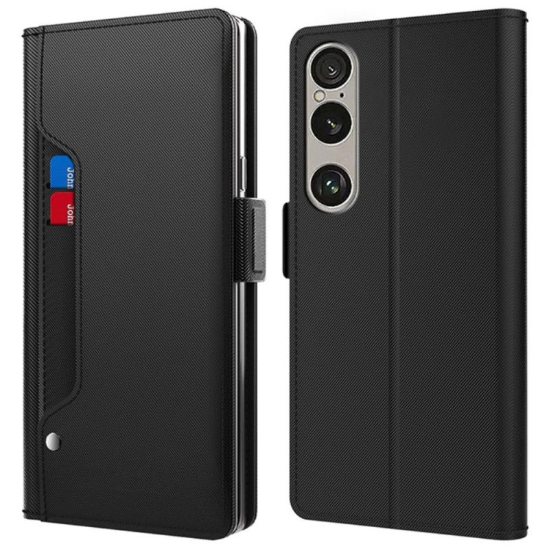 Flip Cover Sony Xperia 1 Vii Spejl Og Kortholder
