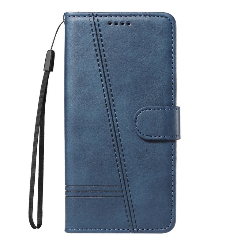 Flip Cover Sony Xperia 1 Vii T-linjer