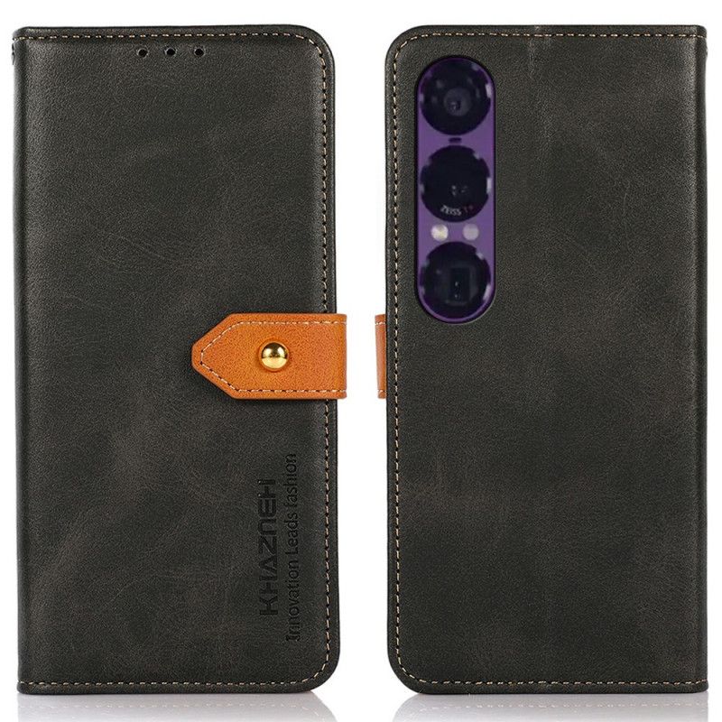 Flip Cover Til Sony Xperia 1 Vii Khazneh Guldlås