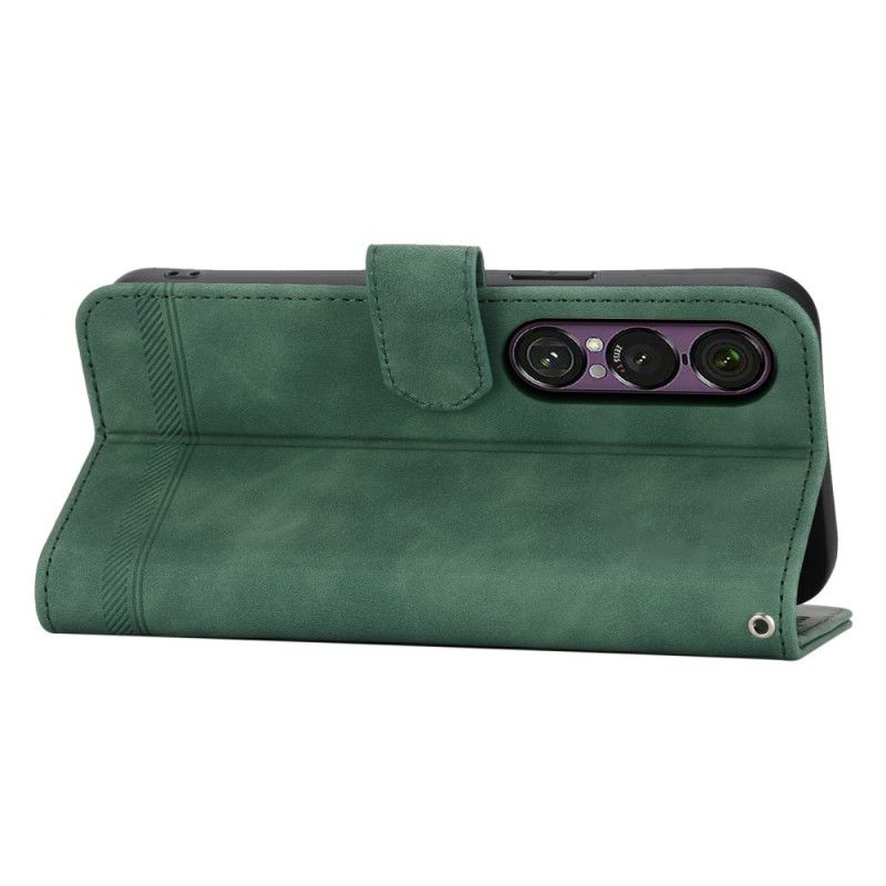 Læder Cover Sony Xperia 1 Vii Telefon Etui Dyr