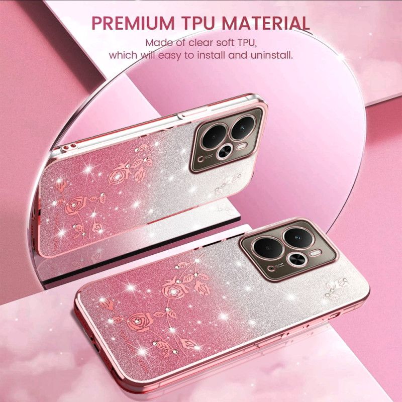 Cover Realme 14 5g Telefon Etui Kadem Blomster