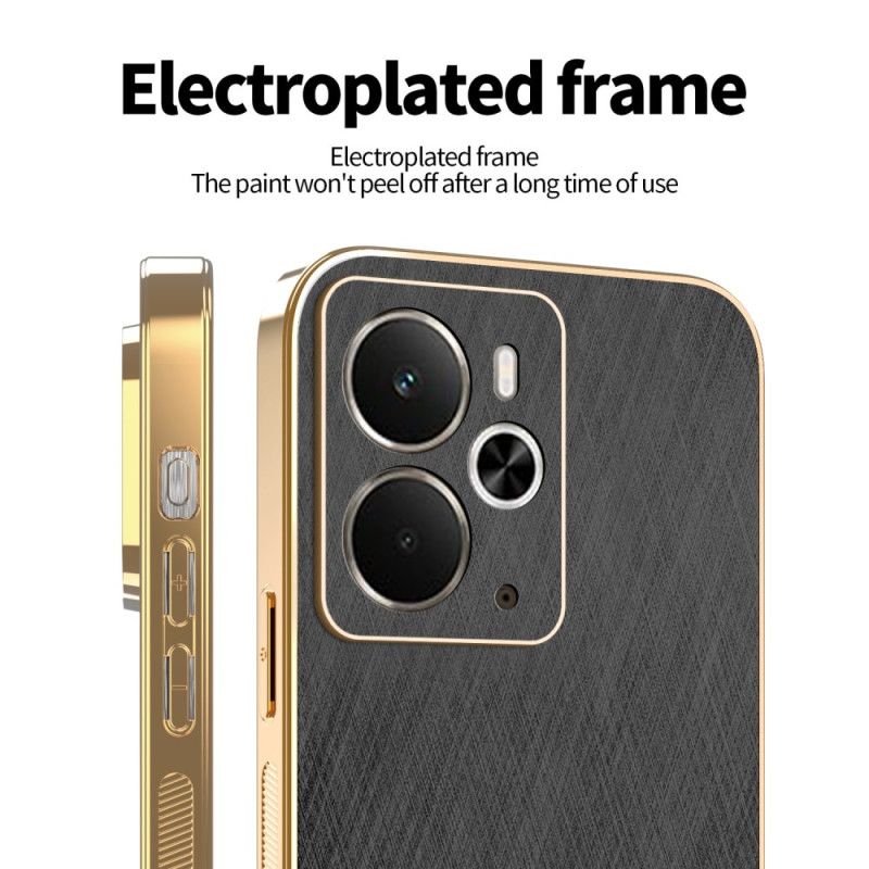 Cover Realme 14 5g Telefon Etui Kadem Lædereffekt