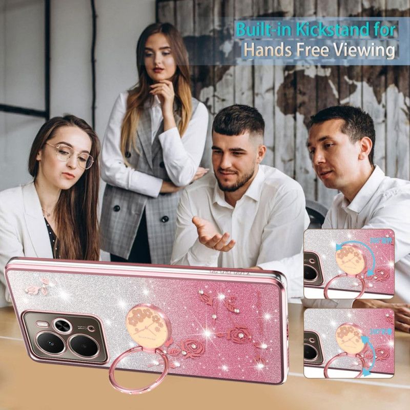 Cover Realme 14 5g Telefon Etui Kadem Rhinsten Ringholder