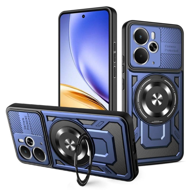 Cover Til Realme 14 5g Magnetisk Med Roterende Stativ