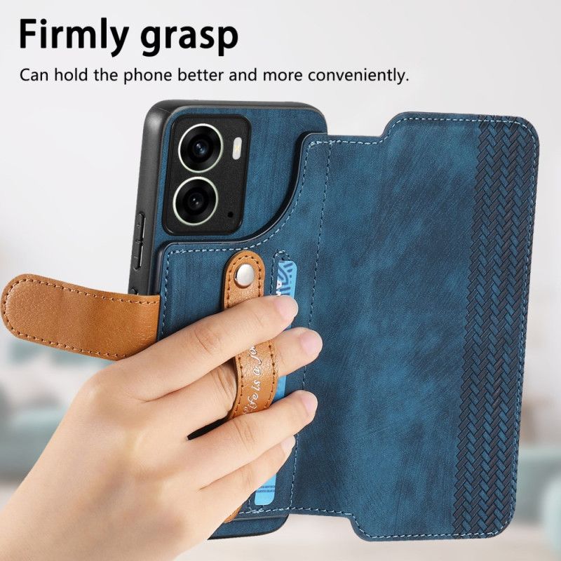 Cover Til Realme 14 5g Retro Med Rem-stativ