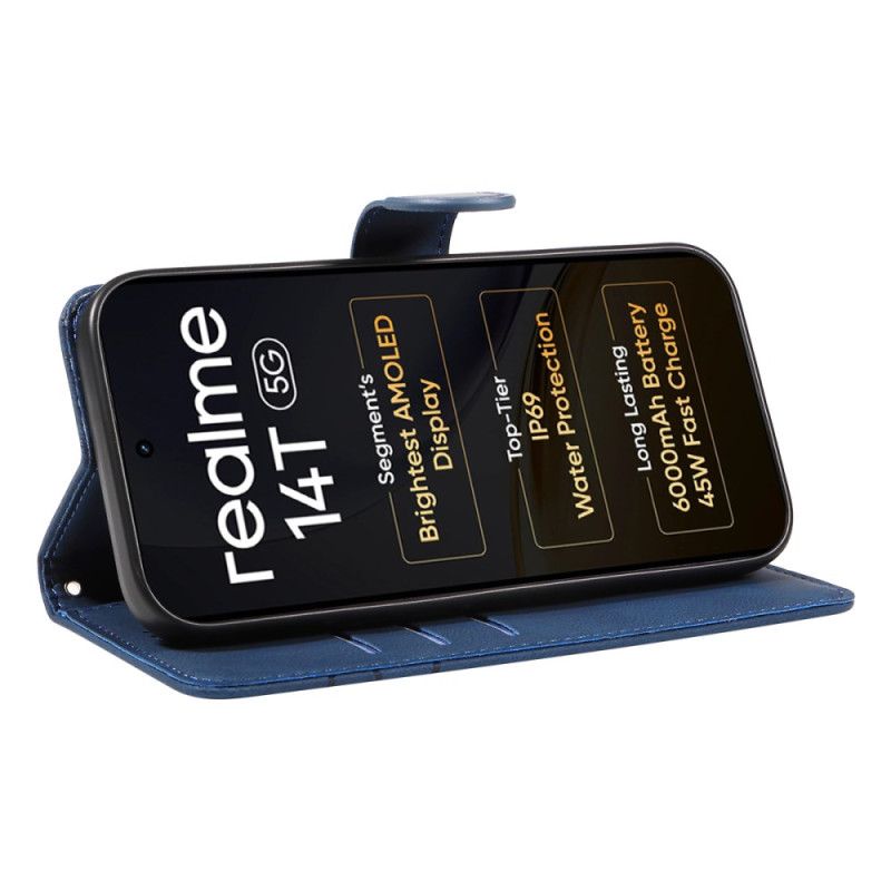 Flip Cover Realme 14 5g Bølget
