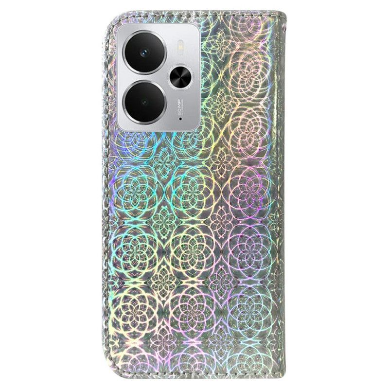 Flip Cover Realme 14 5g Disco-stil