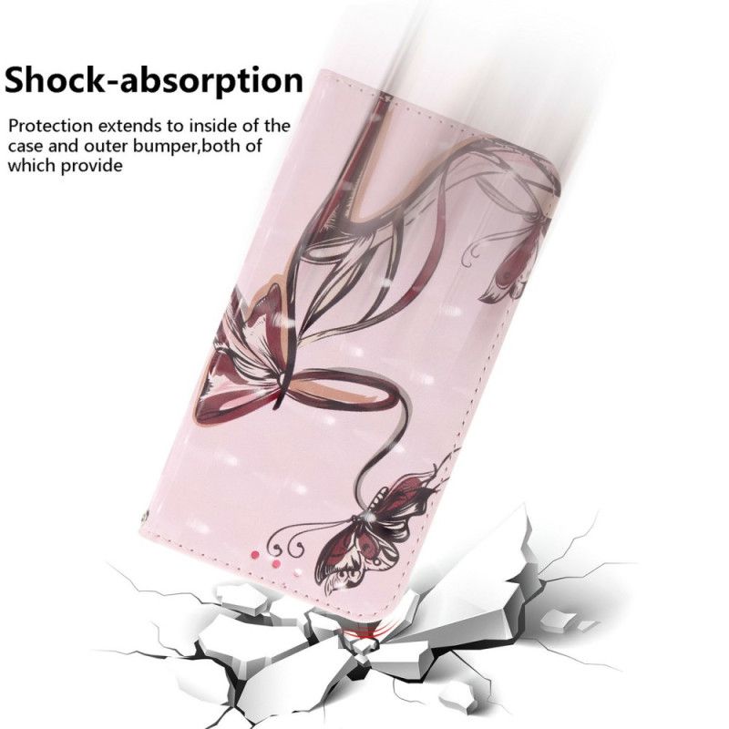 Flip Cover Realme 14 5g Høje Hæle Med Snor