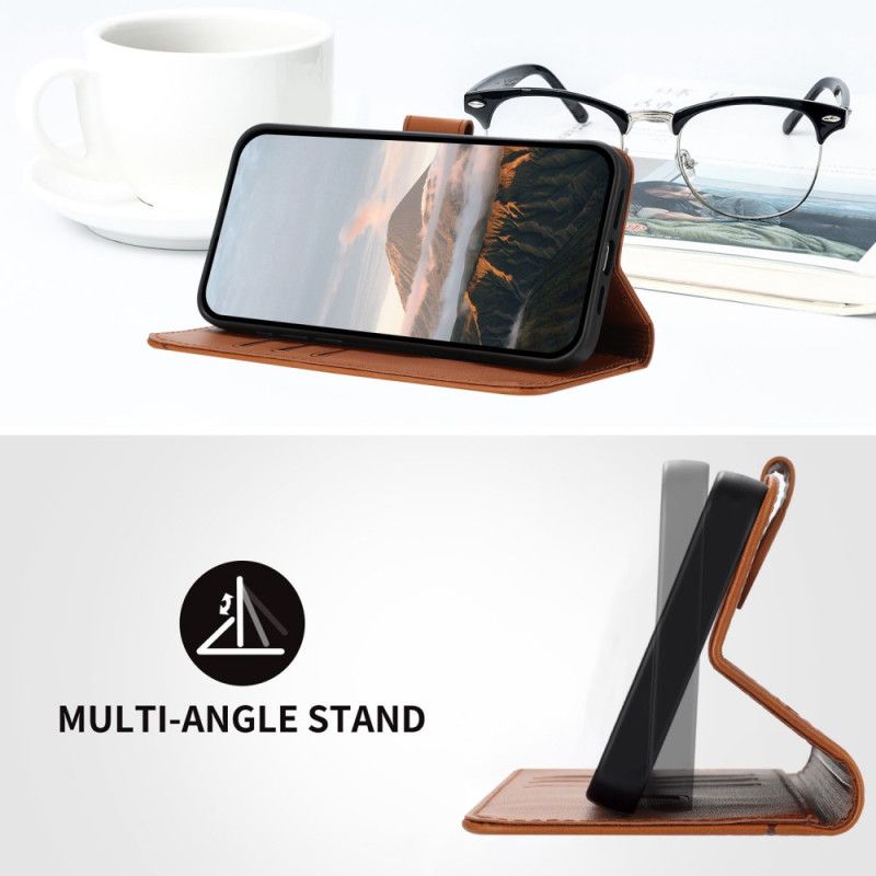 Flip Cover Realme 14 5g Trekantet Mønster