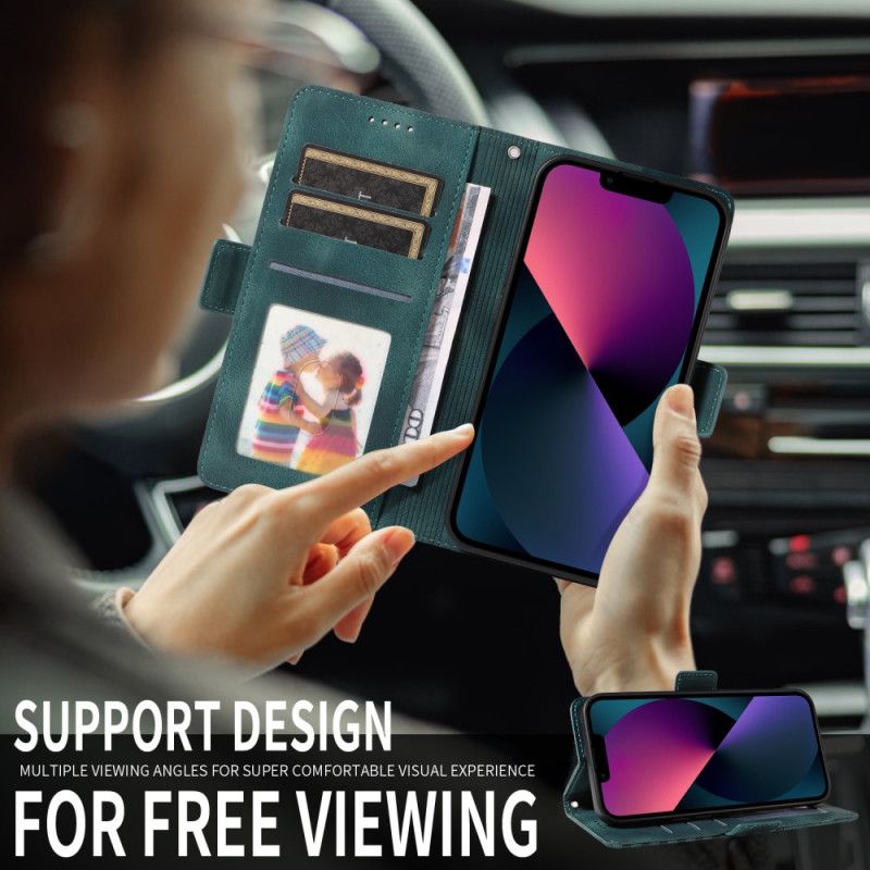 Flip Cover Til Realme 14 5g Diamantmønster