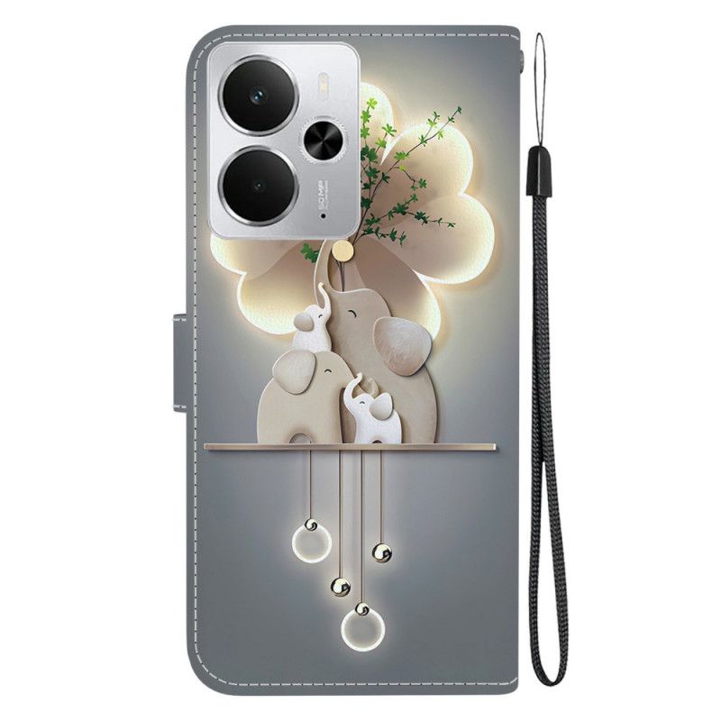 Flip Cover Til Realme 14 5g Elefant