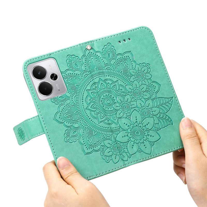 Flip Cover Til Realme 14 5g Mandala-print