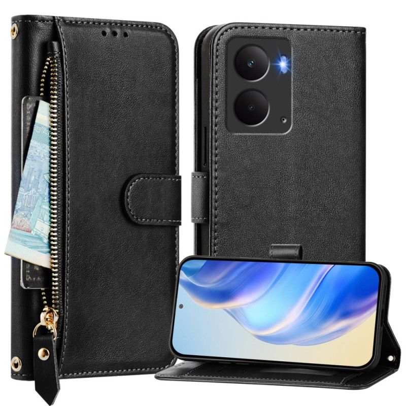 Læder Cover Realme 14 5g Telefon Etui Komplet Pung