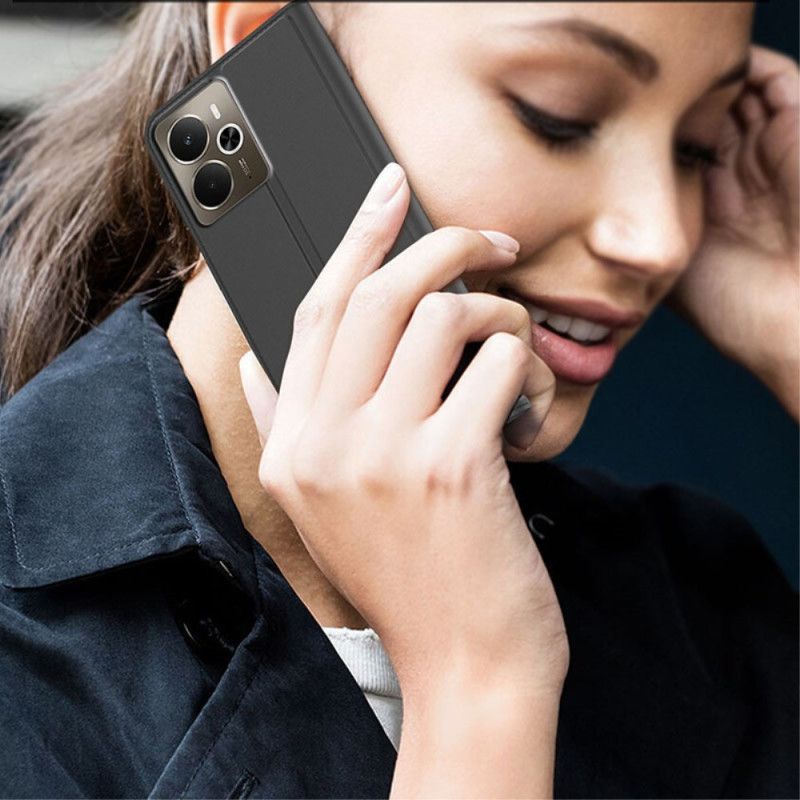 Læder Cover Realme 14 5g Telefon Etui Kortholder