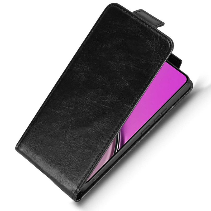 Læder Cover Realme 14 5g Telefon Etui Lodret Klap Design