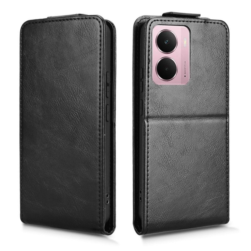 Læder Cover Realme 14 5g Telefon Etui Lodret Klap Design