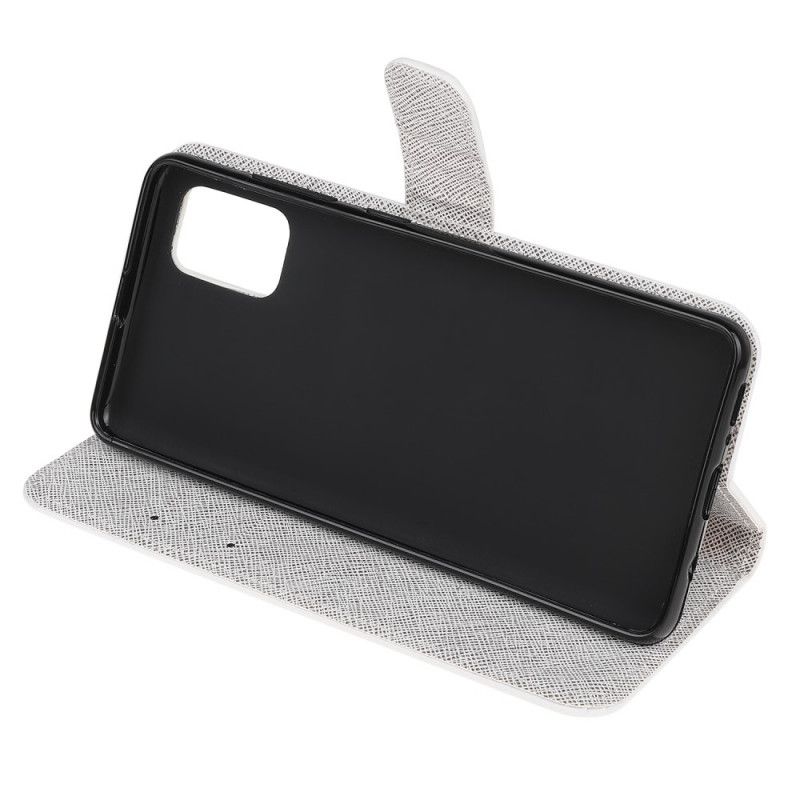 Flip Cover Læder for Xiaomi Poco M3 Måneblomster Med Rem