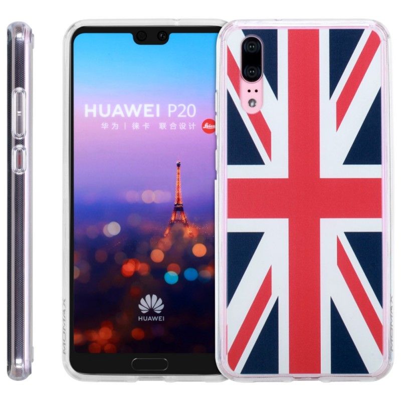 Cover Huawei P20 Momax Engelsk Flag