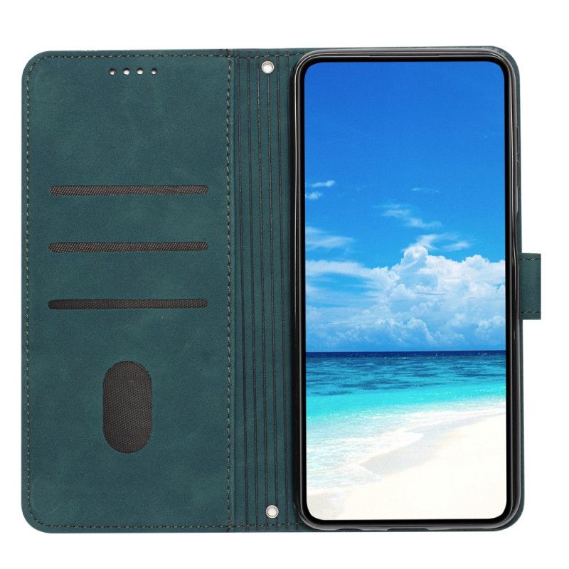 Læder Cover Realme Note 60x Telefon Etui Stroppesmil