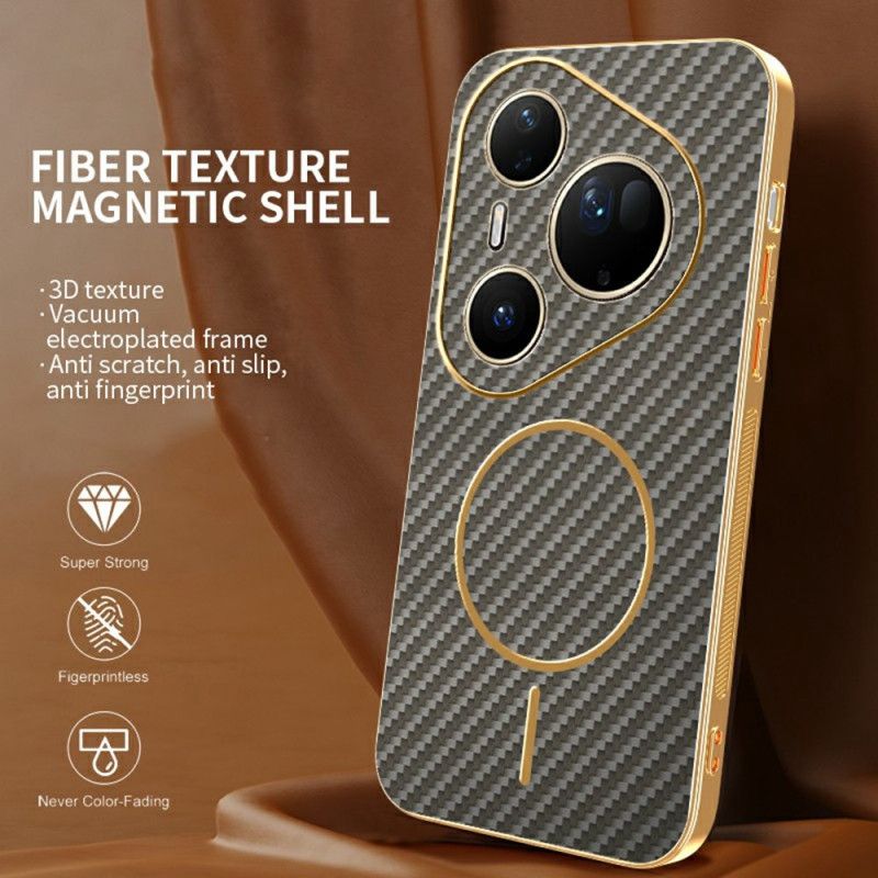 Cover Huawei Pura 80 Ultra Carbon Fiber Tekstur