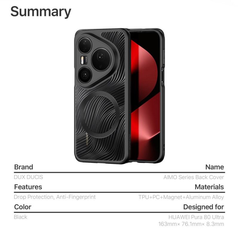 Cover Huawei Pura 80 Ultra Magsafe Aimo Serie Dux Ducis