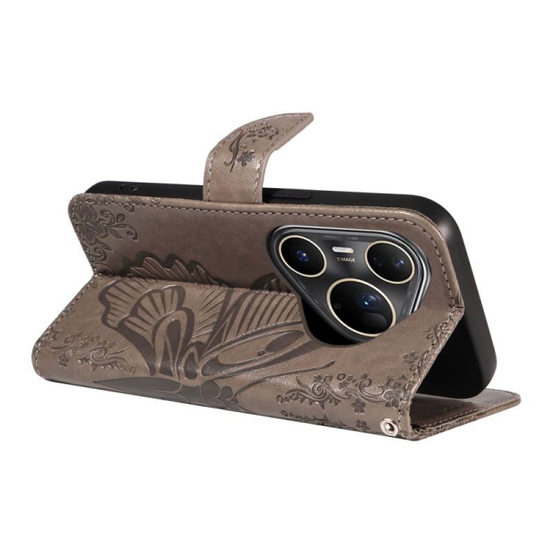 Flip Cover Huawei Pura 80 Ultra Grafisk Sommerfugl