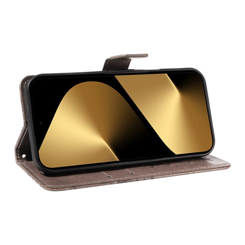 Læder Cover Huawei Pura 80 Ultra Store Sommerfugle