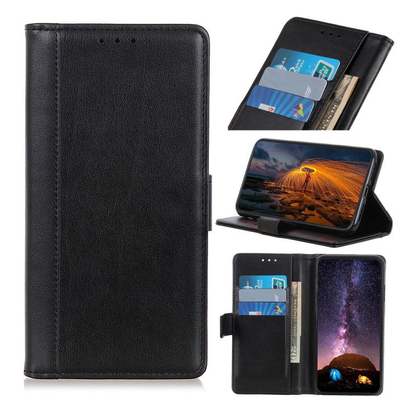 Flip Cover Realme X50 Læderstil