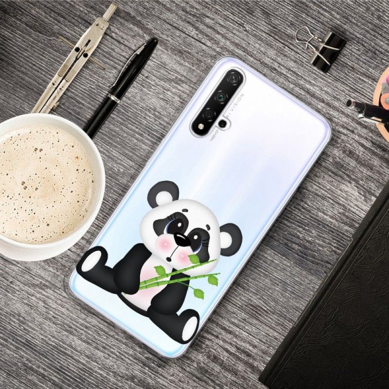 Cover Honor 20 Gennemsigtig Trist Panda