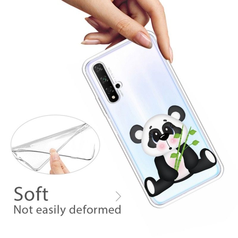 Cover Honor 20 Gennemsigtig Trist Panda