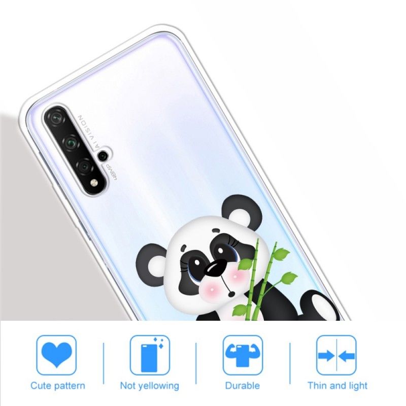 Cover Honor 20 Gennemsigtig Trist Panda