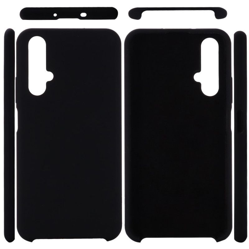 Cover Honor 20 Sort Flydende Silikone Design
